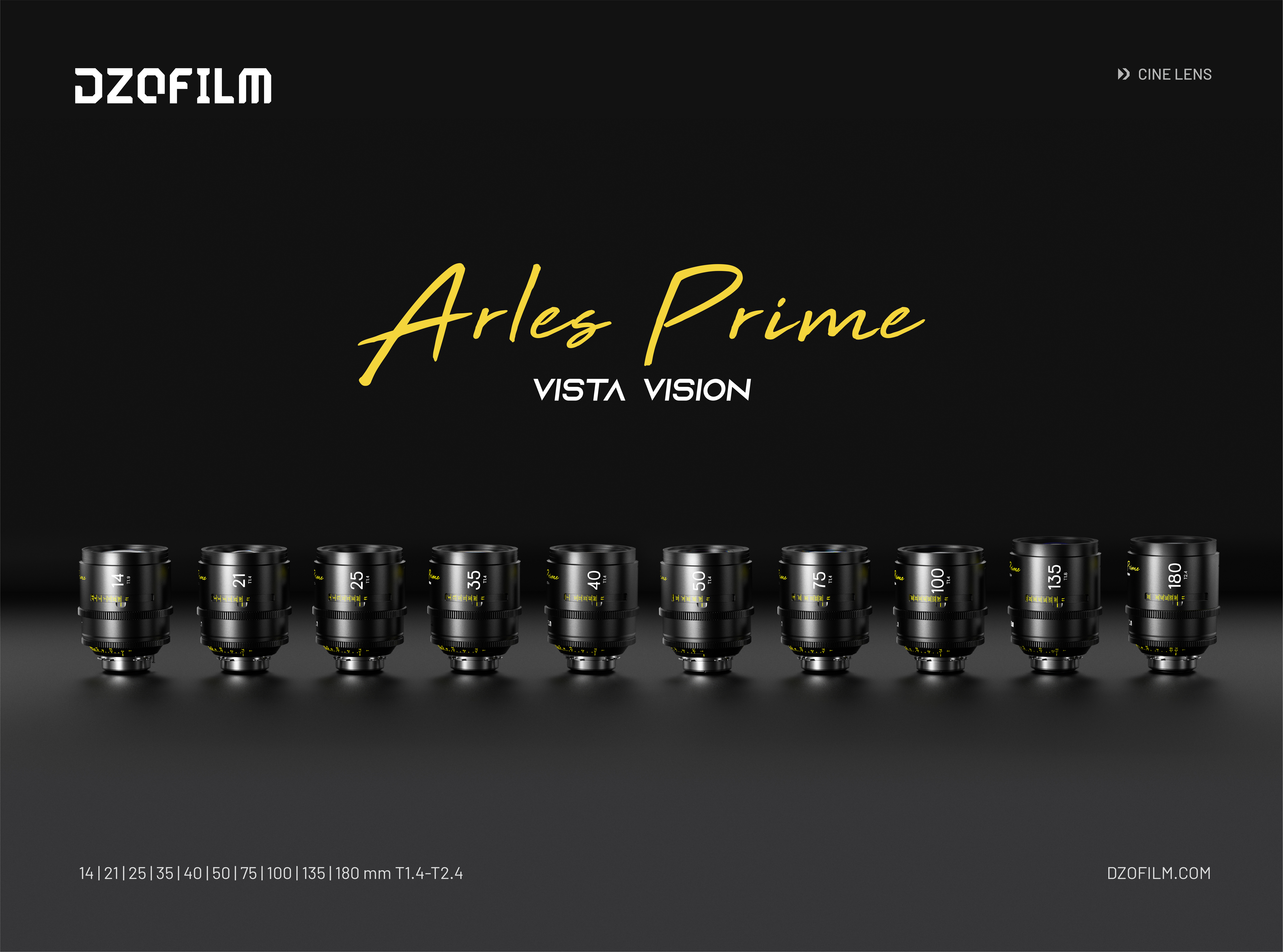 DZOFILM Expands Arles Prime Series: A New Perspective for Redefining Creative Boundaries